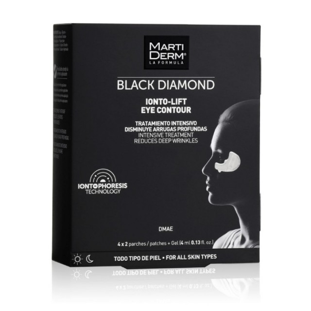 Black Diamond Ionto-Lift Eye Contour - 4x2 flastera + gel 4 ml
