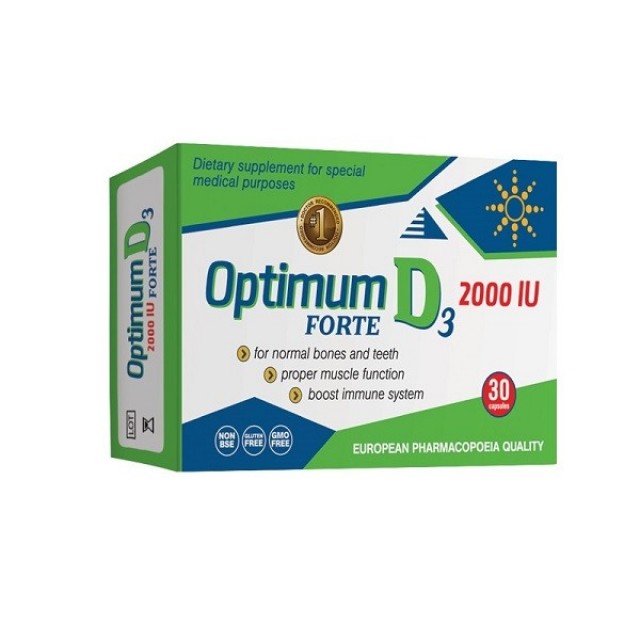Optimum D3 2000 IU FORTE – 30 kapsula