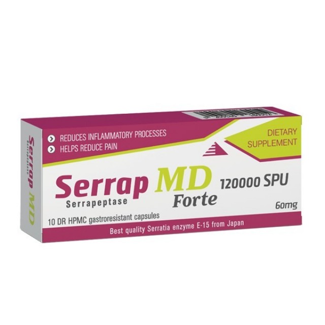 Serrap MD 120000 SPU – 10 kapsula