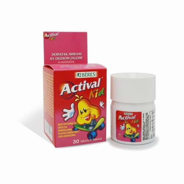 Béres Actival Kid – 30 tableta za žvakanje 