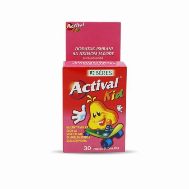Béres Actival Kid – 30 tableta za žvakanje 
