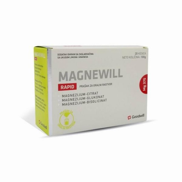 MagneWill Rapid – 20 kesica