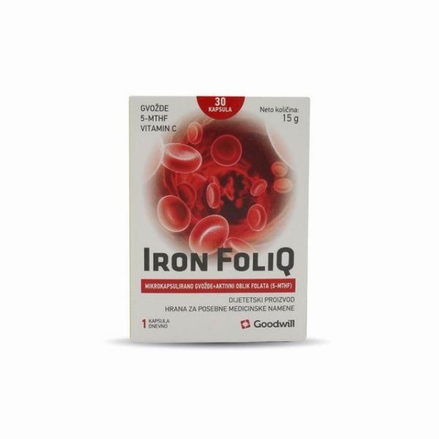 Iron FoliQ – 30 kapsula