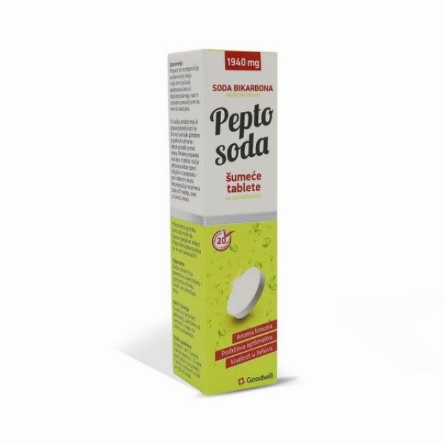 Pepto Soda (limun) – 20 šumećih tableta