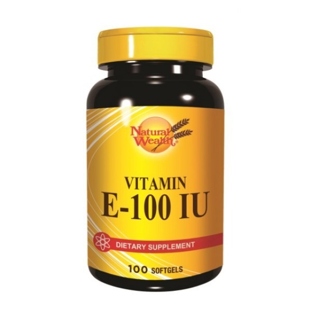 Vitamin E 100 IU  – 100 kapsula