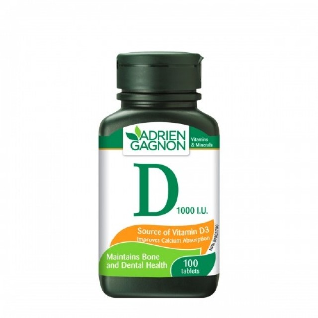Vitamin D 1000 IU - 100 tableta
