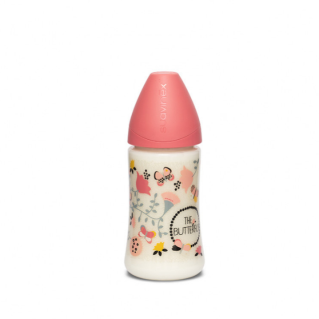 Flašica Pret a porter roze leptir - 270 ml