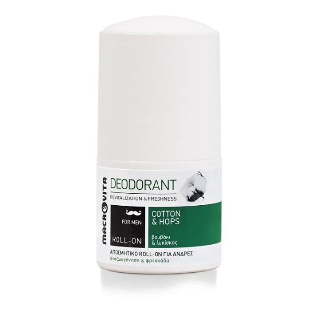 Dezodorans roll-on za muškarce Cotton&Hops - 50 ml 